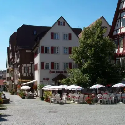 Das Gebäude in dem sich das Hotel befindet