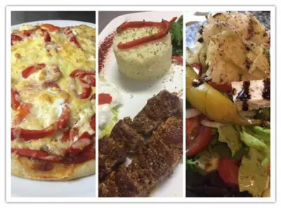Essen im Hotel oder in der Nähe