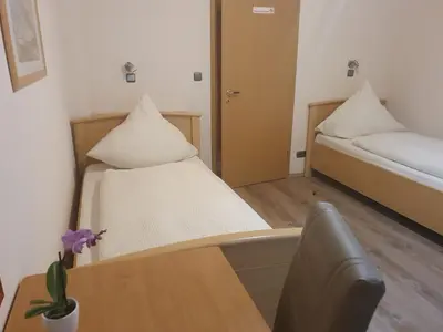 Ein Bett oder Betten in einem Zimmer der Unterkunft Restaurant-Hotel Dimitra