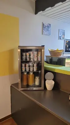 Küche/Küchenzeile in der Unterkunft Hotel zum Ochsen