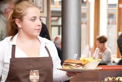 Essen in der Pension oder in der Nähe