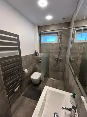Ein Badezimmer in der Unterkunft Top Apartment Rödermark 2SZ