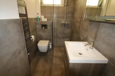 Ein Badezimmer in der Unterkunft Top Apartment Rödermark 2SZ