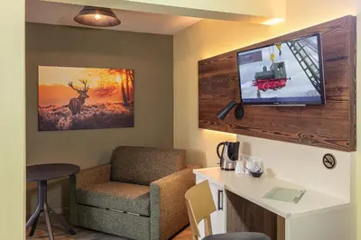TV/Unterhaltungsangebot in der Unterkunft Restaurant Grüner Baum