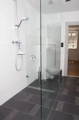 Ein Badezimmer in der Unterkunft Gästezimmer Mittelgasse