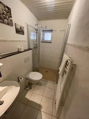 Ein Badezimmer in der Unterkunft Hotel - Ristorante La Grotta