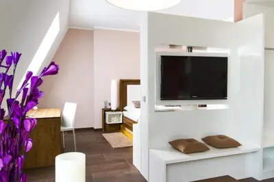 TV/Unterhaltungsangebot in der Unterkunft BoardingHouse Mannheim