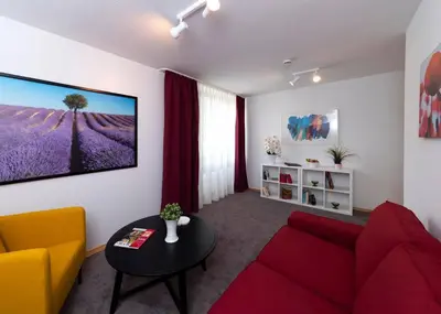 TV/Unterhaltungsangebot in der Unterkunft Bergblick Appartement