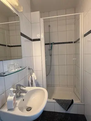 Ein Badezimmer in der Unterkunft SVG Hotel Diversi