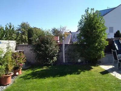 Ein Garten an der Unterkunft Ferienhaus Fam. Bisgen