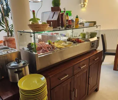 Essen im Hotel oder in der Nähe