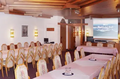 TV/Unterhaltungsangebot in der Unterkunft Waldhotel Post