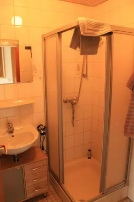 Ein Badezimmer in der Unterkunft Ferienwohnung Kraft