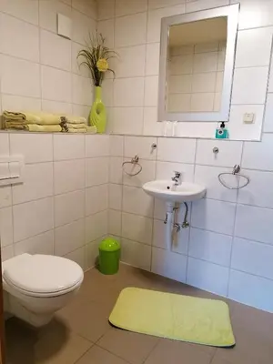 Ein Badezimmer in der Unterkunft Apartment Weber