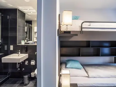 Ein Bett oder Betten in einem Zimmer der Unterkunft Mood contemporary living