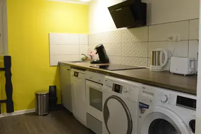 Küche/Küchenzeile in der Unterkunft Pforzheim Ferienhaus