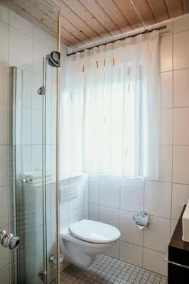 Ein Badezimmer in der Unterkunft Landgasthof Krone