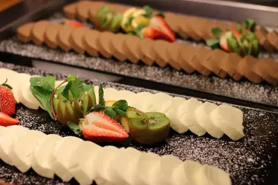Essen im Hotel oder in der Nähe
