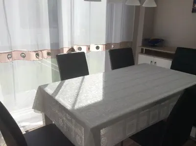 Ein Sitzbereich in der Unterkunft URS Ferienwohnung Wertheim