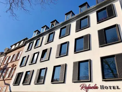 Das Gebäude in dem sich das Hotel befindet