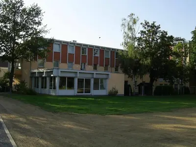 Das Gebäude in dem sich das Hostel befindet
