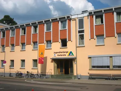 Das Gebäude in dem sich das Hostel befindet