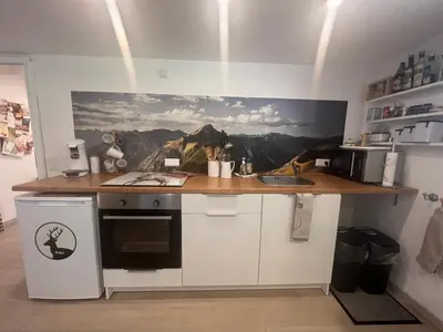 Küche/Küchenzeile in der Unterkunft Schwarzwald Boutique-Apartment HAUS REHGARTEN