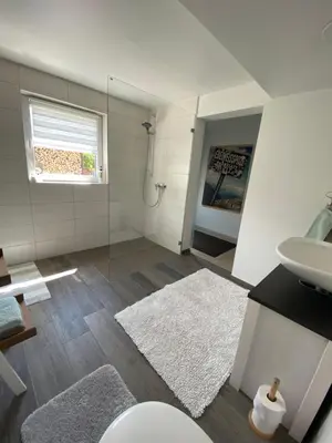 Ein Sitzbereich in der Unterkunft Schwarzwald Boutique-Apartment HAUS REHGARTEN
