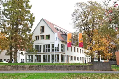 Das Gebäude in dem sich das Hostel befindet
