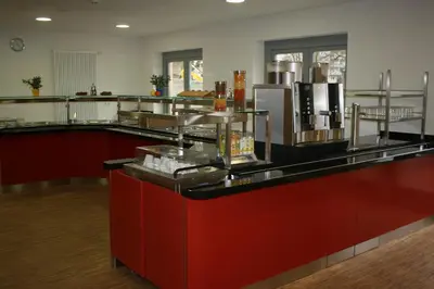 Lounge oder Bar in der Unterkunft DJH Jugendherberge Mannheim International