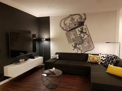 TV/Unterhaltungsangebot in der Unterkunft A&M Apartment Ahorn/Hohenstadt