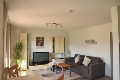 TV/Unterhaltungsangebot in der Unterkunft Ferienwohnung Im Paradies