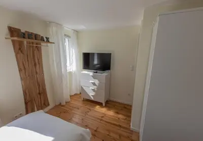 TV/Unterhaltungsangebot in der Unterkunft Ferienhaus Palatini