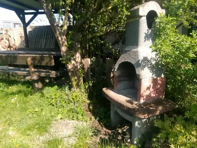 Ein Garten an der Unterkunft Ferienweingut- Schäfer
