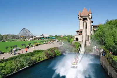 Ein Wasserpark in diesem Ferienpark oder in der Nähe