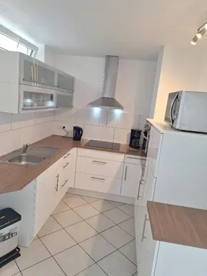 Küche/Küchenzeile in der Unterkunft Appartement Confidence, Monteurwohnung