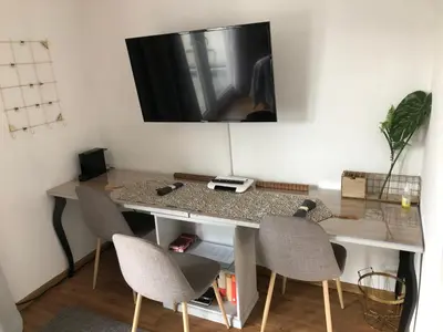 TV/Unterhaltungsangebot in der Unterkunft Apartment Sudermann
