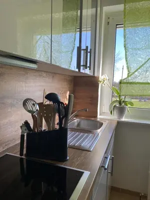 Küche/Küchenzeile in der Unterkunft Apartment Mainz-Bretzenheim