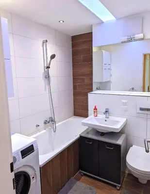 Ein Badezimmer in der Unterkunft Apartment Mainz-Bretzenheim