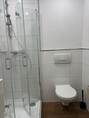 Ein Badezimmer in der Unterkunft Hotel Drei König- Ihr Transithotel