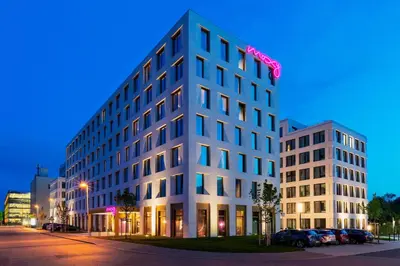 Das Gebäude in dem sich das Hotel befindet