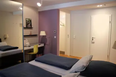 Ein Bett oder Betten in einem Zimmer der Unterkunft Pantone Ultra