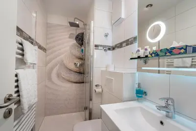 Ein Badezimmer in der Unterkunft Hotel Stadt Heidelberg