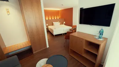 TV/Unterhaltungsangebot in der Unterkunft Hotel Adler Asperg