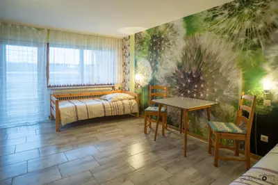 Ein Bett oder Betten in einem Zimmer der Unterkunft Monteurzimmer Linde