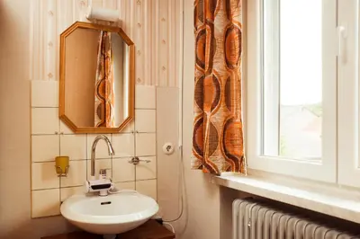 Ein Badezimmer in der Unterkunft Monteurzimmer Linde