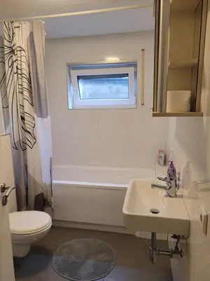 Ein Badezimmer in der Unterkunft Ferienwohnung Wolfsberg