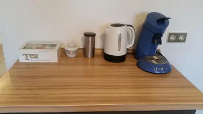 Kaffee-/Teezubehör in der Unterkunft Ferienwohnung Wolfsberg