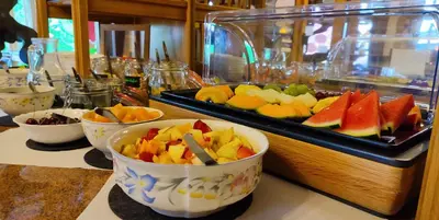 Essen im Hotel oder in der Nähe