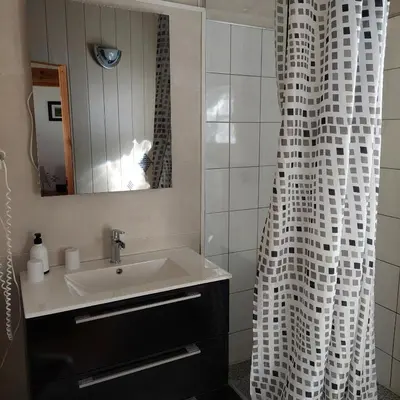 Ein Badezimmer in der Unterkunft Ferienweingut Schäfer